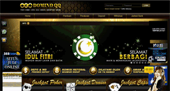 Desktop Screenshot of dominoqq.com